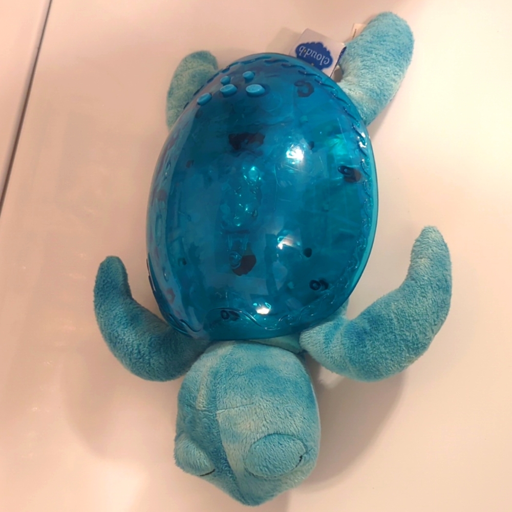 Tranquil turtle, cloud.B, turquoise